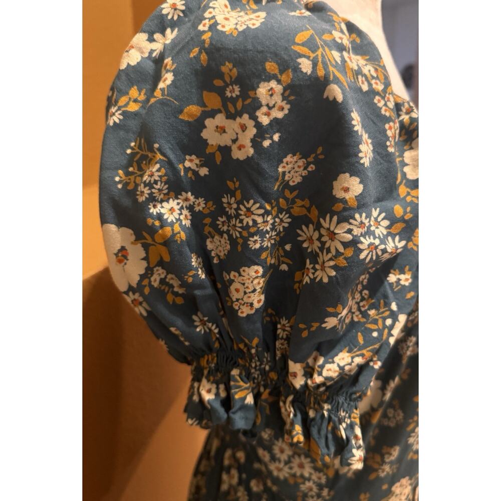 Patrons of Peace Adrian Floral Dress Size M - Picture 4 of 10